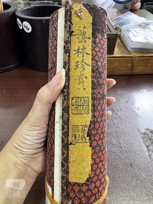 民国 “艺林珍赏”书卷墨十锭 - 图4